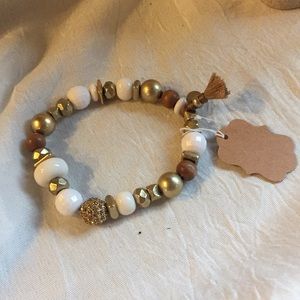 “Meredith” stretch bracelet